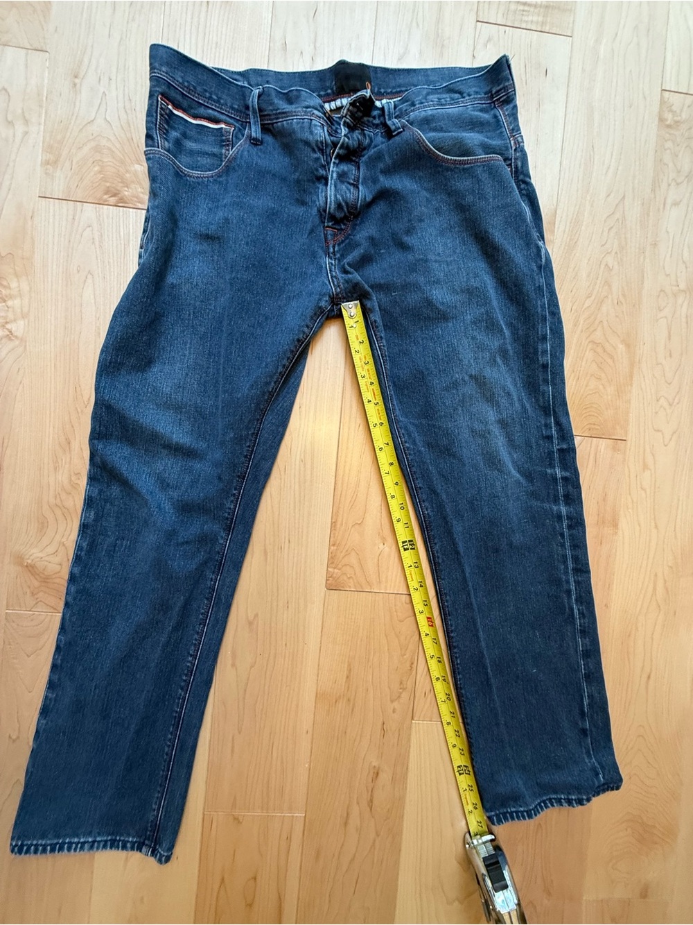 Ben Sherman Blue 100% cotton selvedge Denim Jeans - Ramone